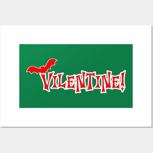 VILENTINE! - Anti Valentine | Halloween/Spooky Valentine's Day Posters and Art